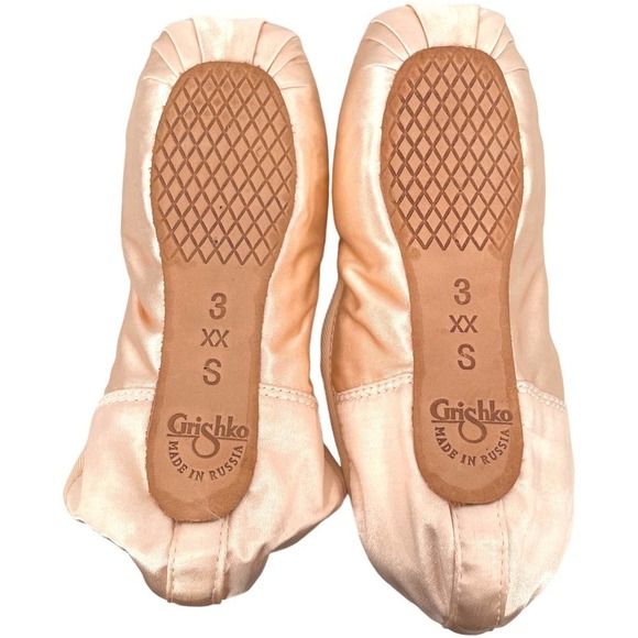 Grishko Elite European Pink Soft Shank Ballet Pointe Shoe 3.0 2X SS - Picture 5 of 9